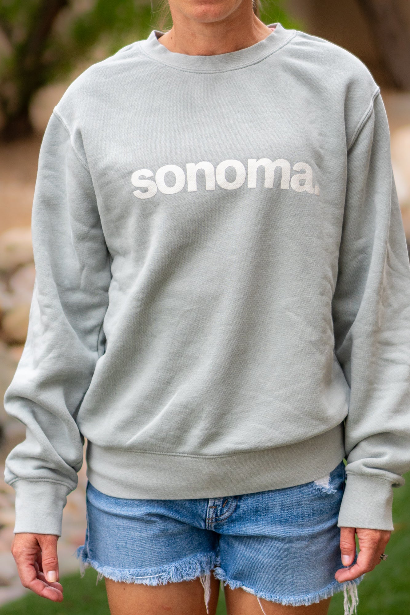 sonoma. Mid Weight Fleece Sweatshirt